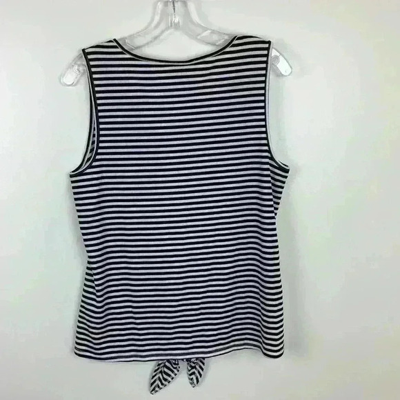 🆕NWT ana sleeveless top with tie waist size M - Picture 2 of 9